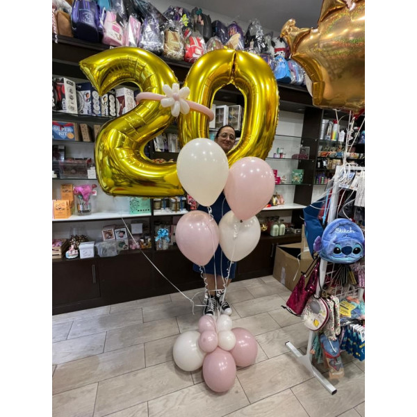 Composición de dos números pegados